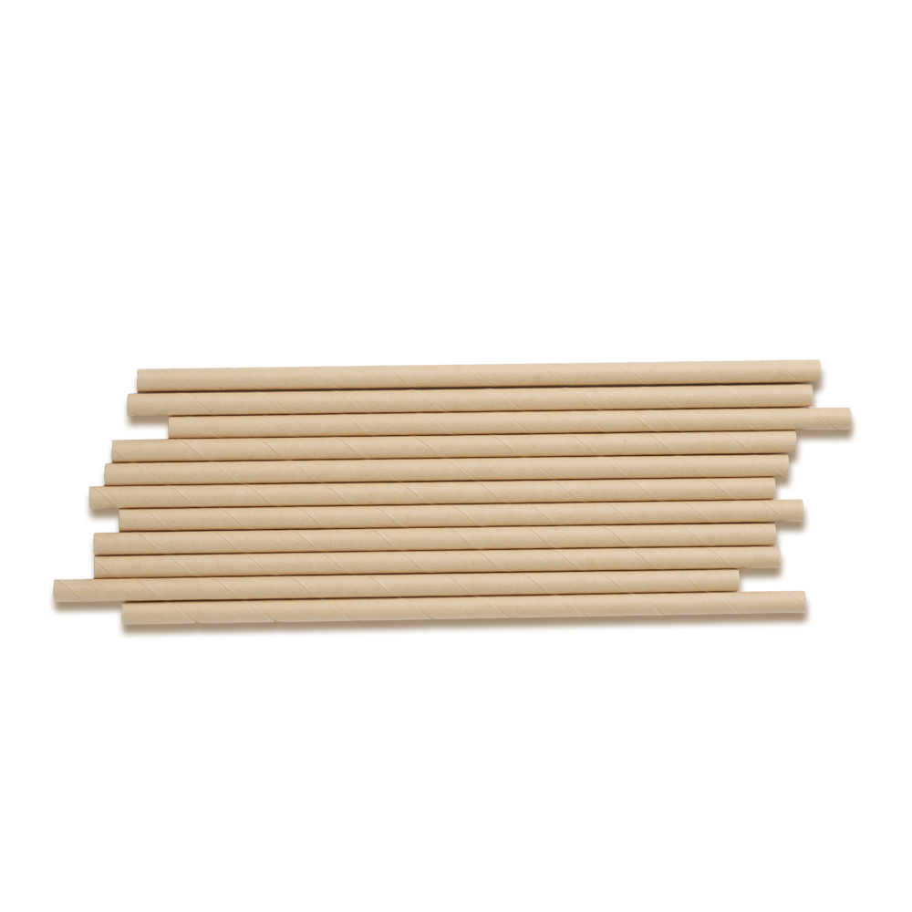 Bamboo pulp straw(Flat mouth）