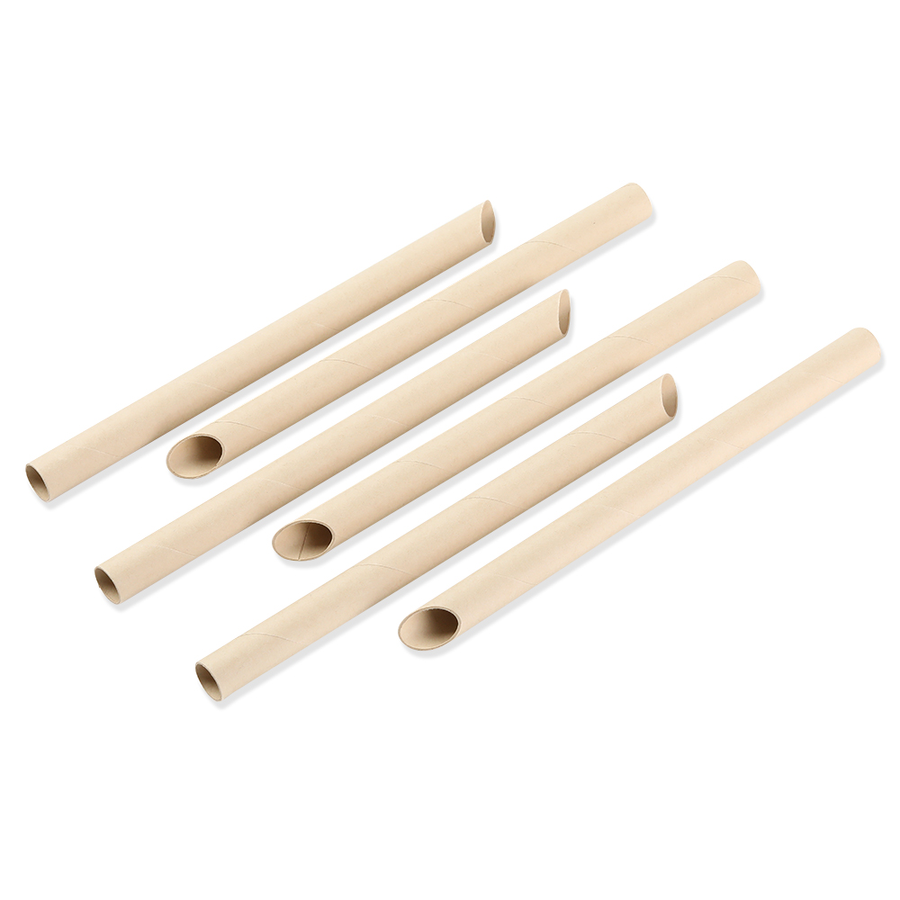 Bamboo pulp straw (slanted mouth)