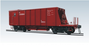 Type KZ51-AGO ballast hopper wagon for Angola