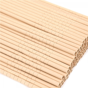 Bamboo pulp straw(Bendable)