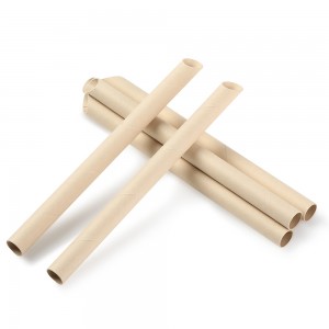 Bamboo pulp straw (slanted mouth)