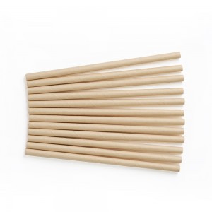 Bamboo pulp straw（Flat mouth）