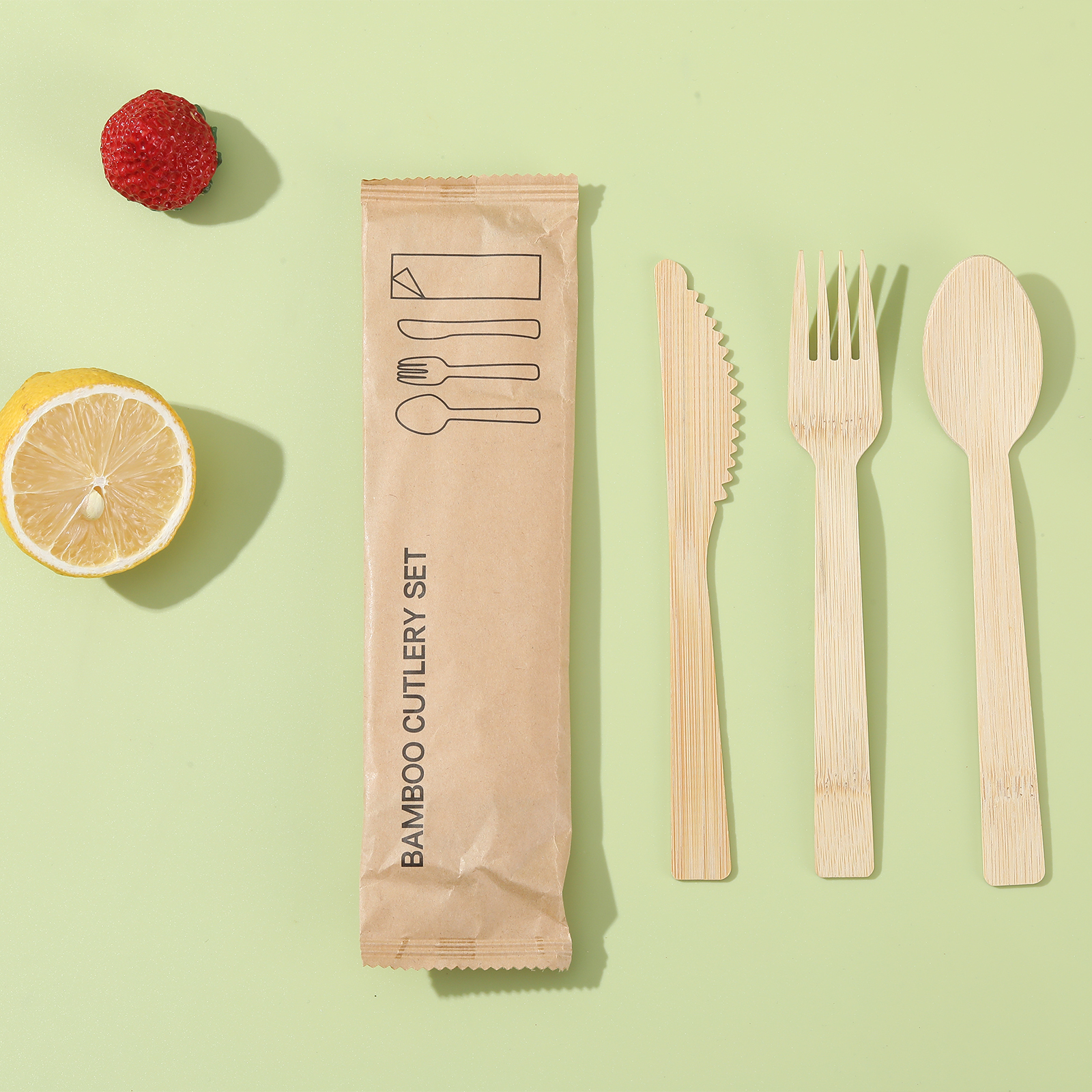 Bamboo Cutlery Set