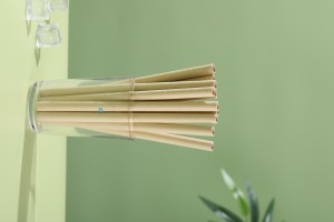 Bamboo pulp straw（Flat mouth）