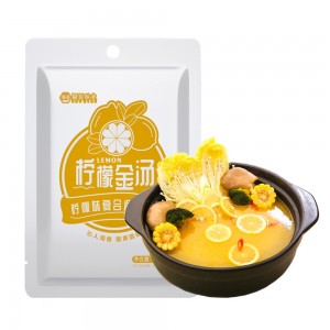 Lemon golden soup compound hotpot seasoning