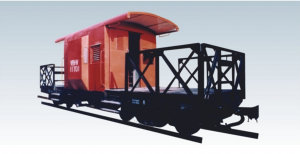 The Brake van for Myanmar