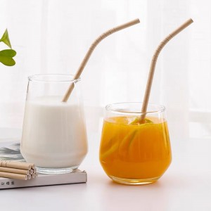 Bamboo pulp straw(Bendable)