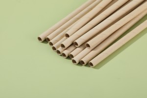 Bamboo pulp straw（Flat mouth）