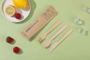 Bamboo Cutlery Set