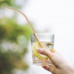 Bamboo pulp straw(Bendable)