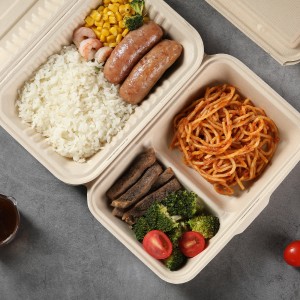 Bamboo Fiber Burger Box