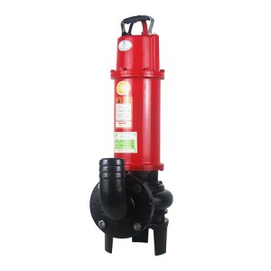 Copper wire biogas slurry septic tank double knife cutting grinder sewage submersible pump